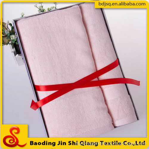 Hot sale High-quality 100% Bamboo Fiber towel pack gift , Twin set towel